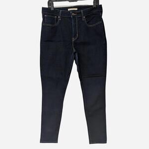 Levi's Women's Navy and Blue Jeans